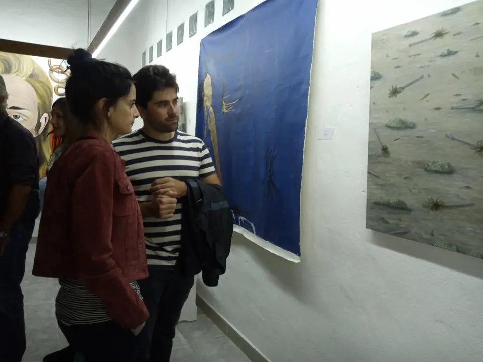 Inauguración de la Expo Arte y entrega de premios de un certamen