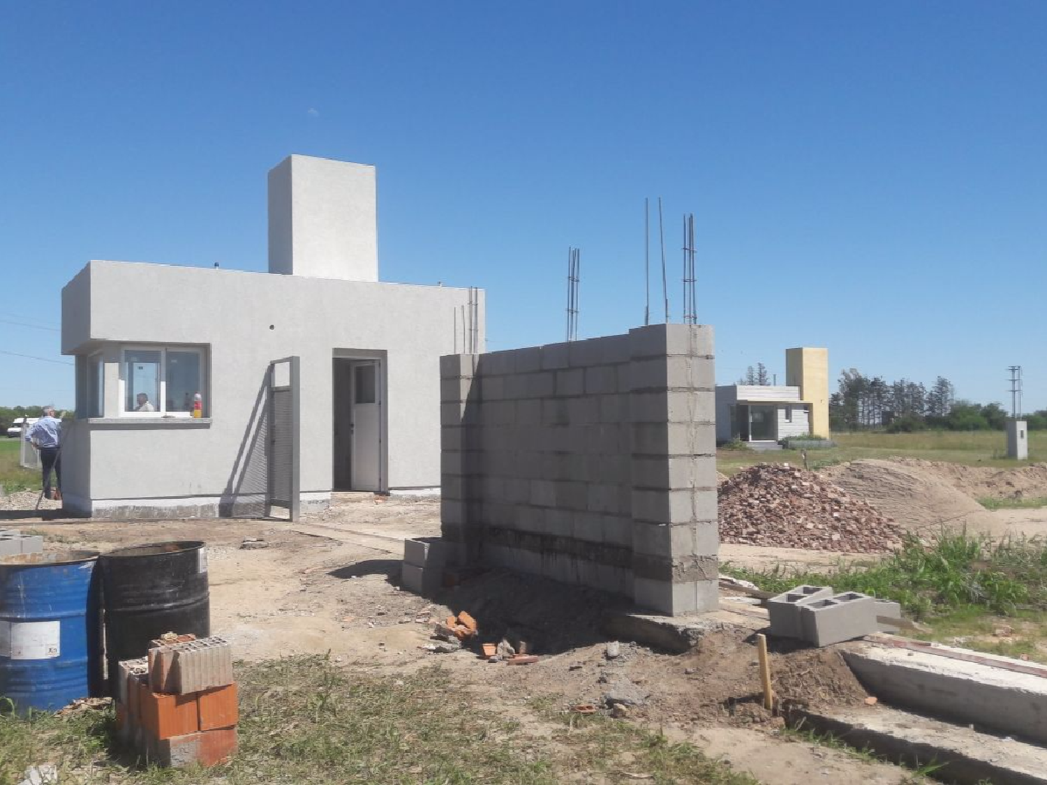Avanzan obras en Parque Industrial de Las Varillas  