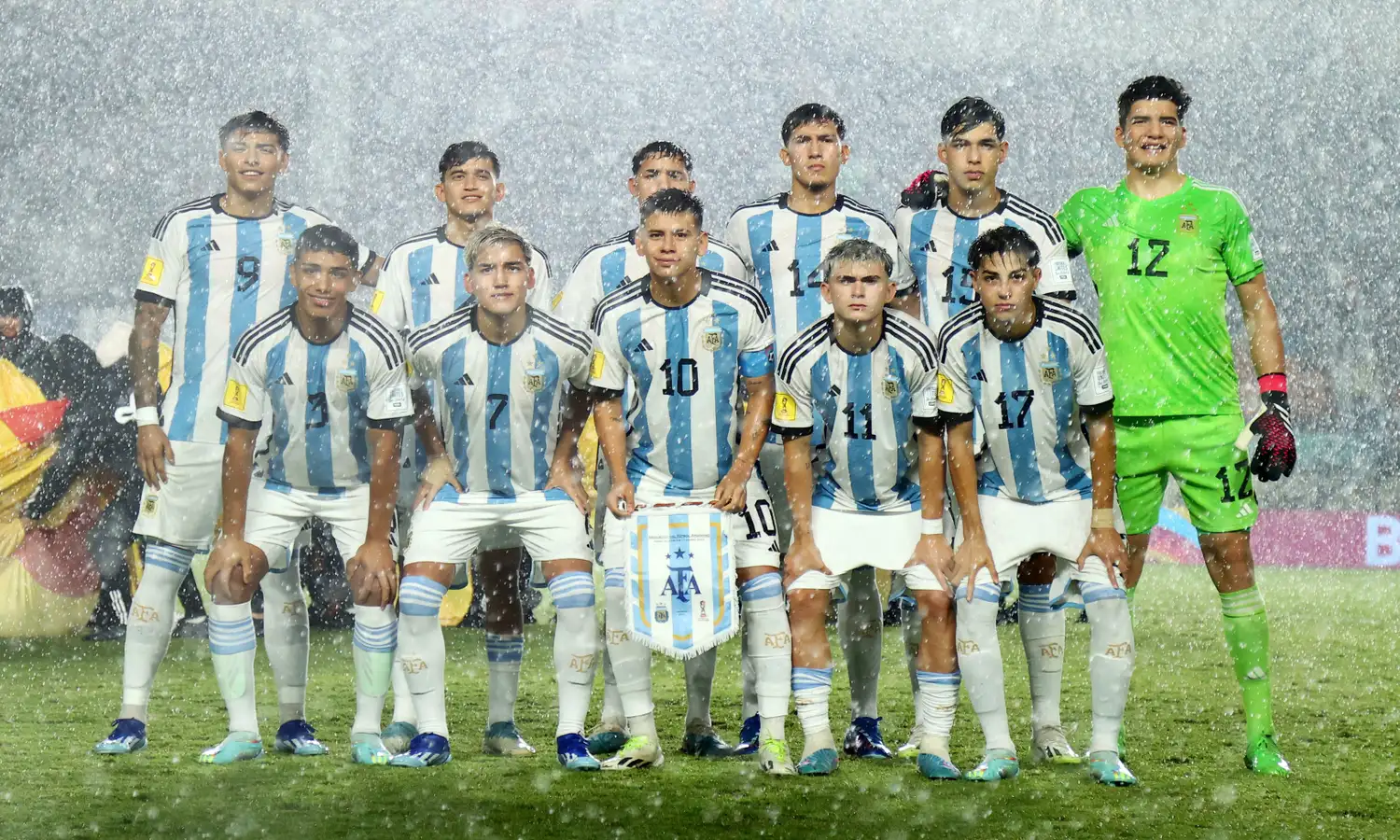 Argentina goleó a Venezuela.