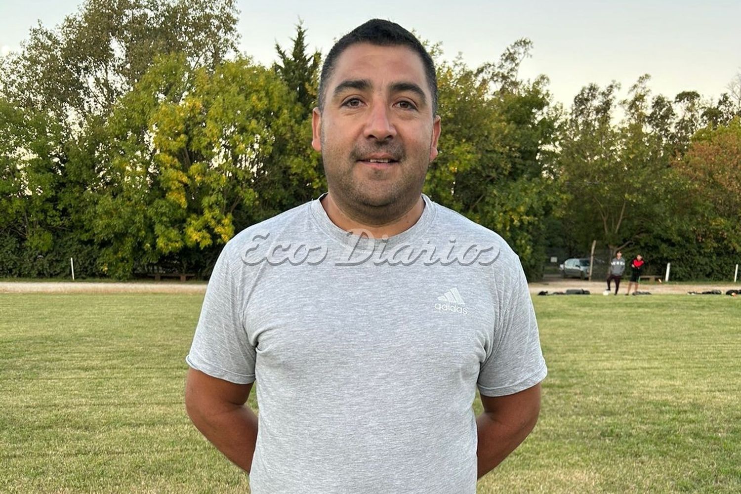 Fernando Astudillo, el entrenador de Nicanor Olivera
