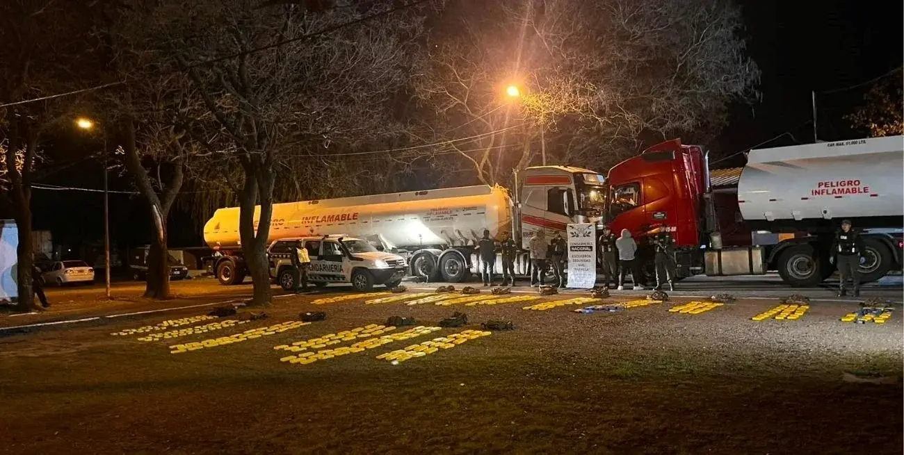Golpe al narcotráfico en la Ruta 34: incautaron casi 400 kilos de cocaína cerca de Susana