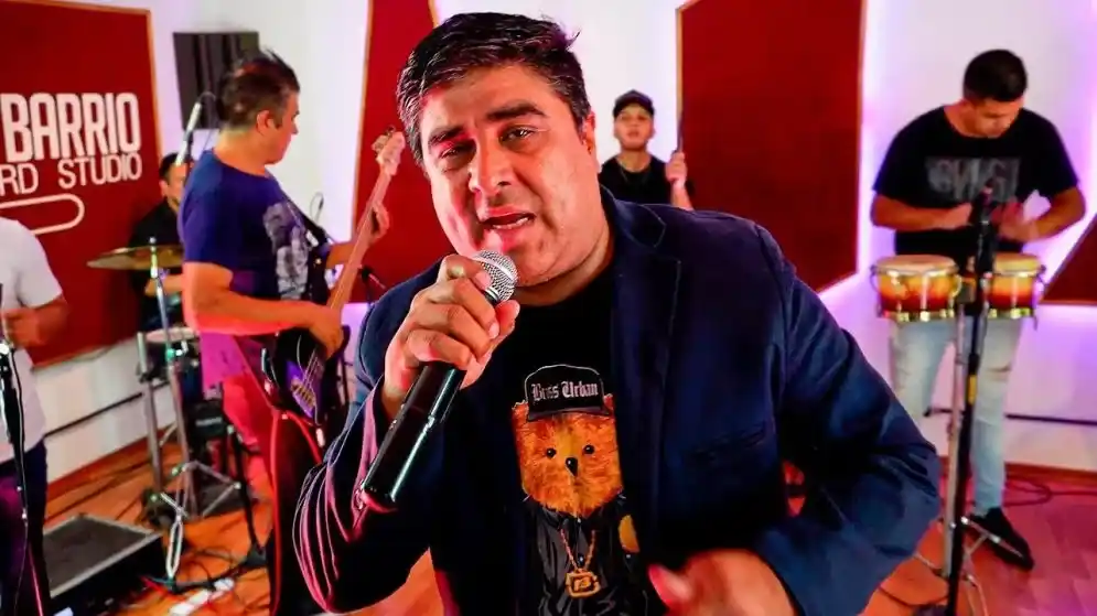 Adrián Marcelo Torres, “El Chelo”, cantante del Grupo Green.