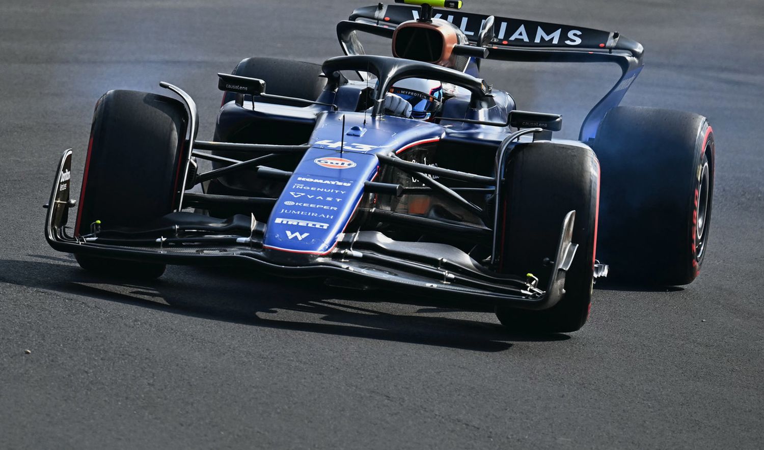 Franco Colapinto finalizó en el puesto 12º en la carrera de la F1 en Monza