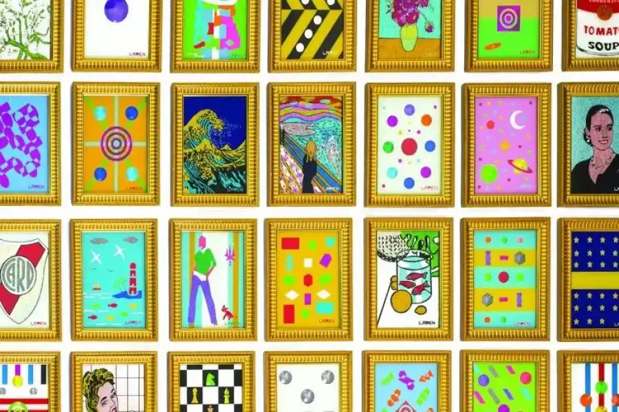 Laren dice que su escuela es el “Pop Oh Art”.