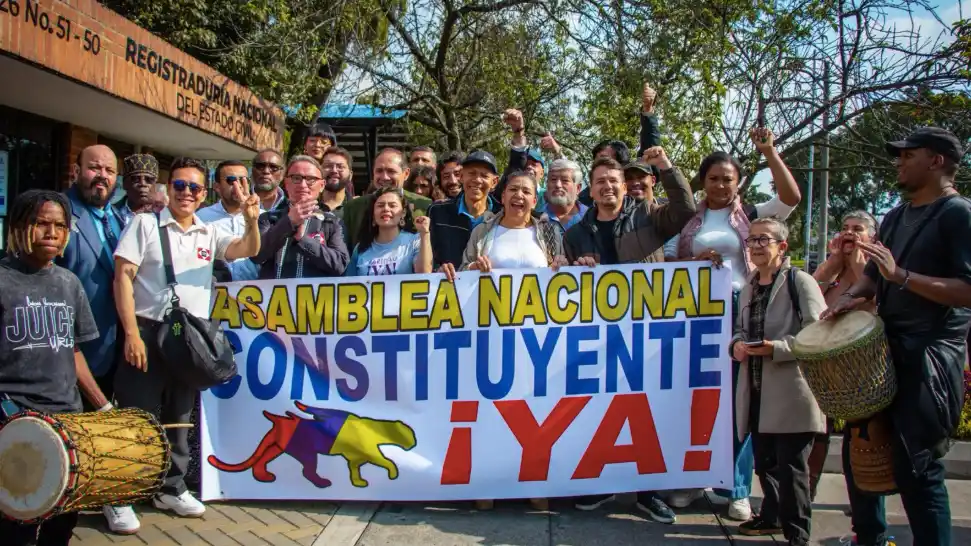 Colombia: Gobierno inscribió ante la Registraduría el Comité promotor de la Asamblea Constituyente