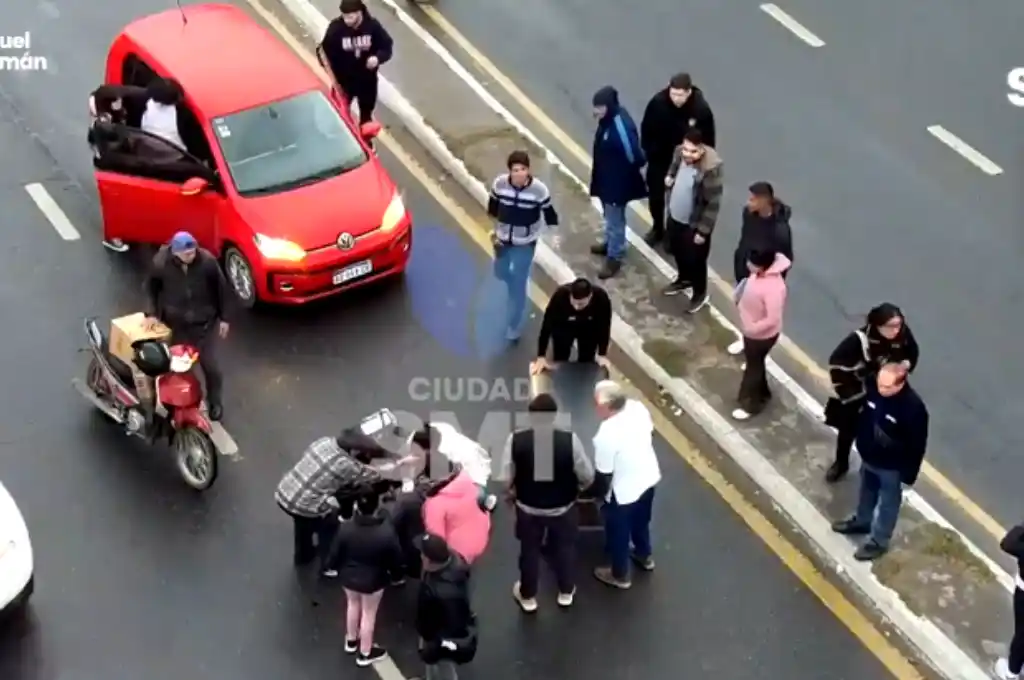 Las víctimas fueron trasladadas al Instituto de la Maternidad para recibir atención médica.