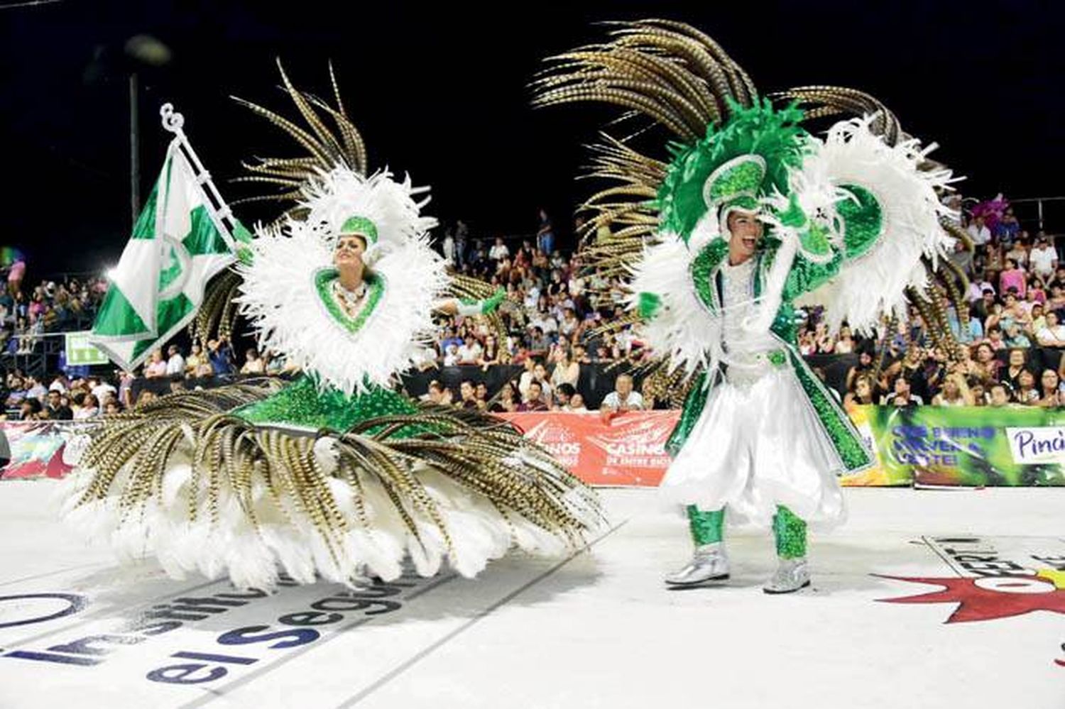 Primer desfile del  Carnaval de Concordia