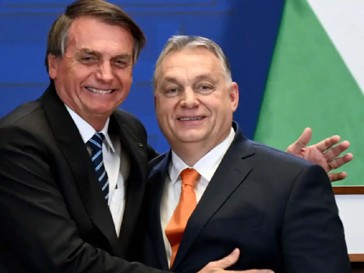 Bolsonaro visita Hungría y niega que haya devastación en el Amazonas