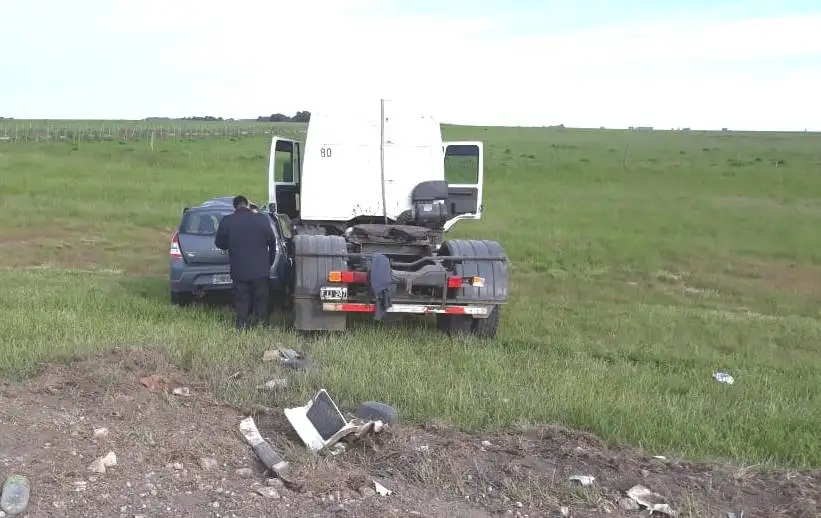 Murió un tandilense en un choque en la Ruta 3