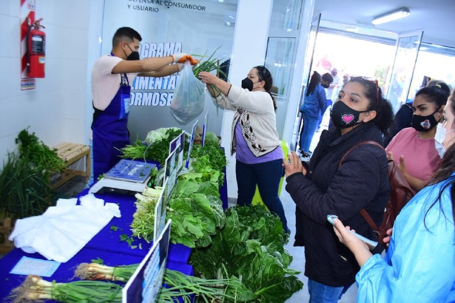 Soberanía Alimentaria: Otro sábado con muy buenas ventas en el puesto fijo del circuito cinco