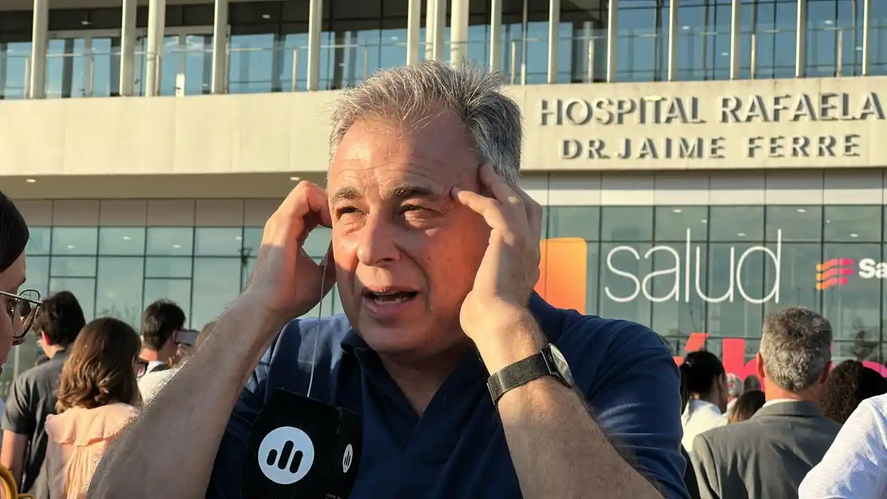 Luis Castellano valoró la inauguración del nuevo hospital: “Es un momento importantísimo para Rafaela"