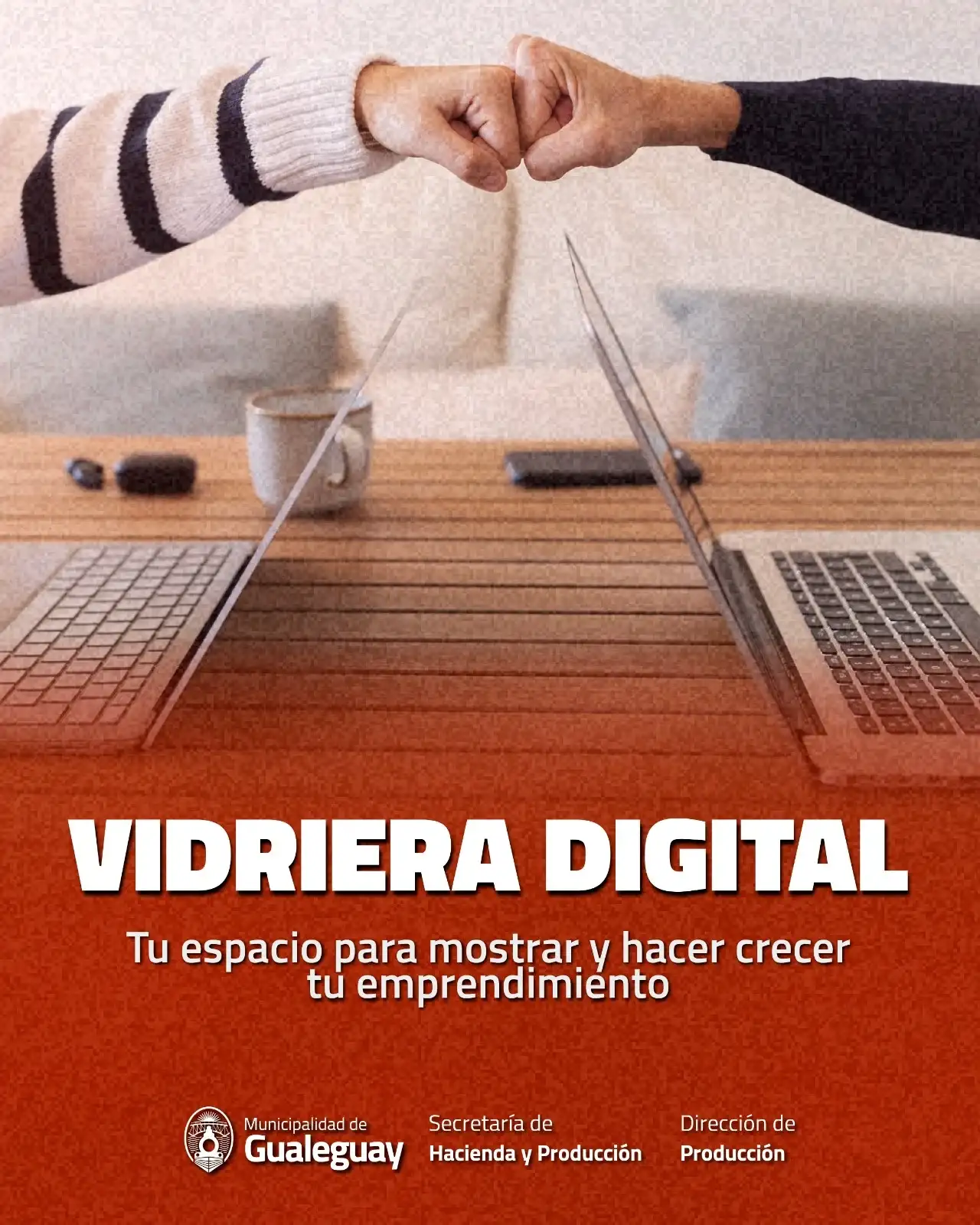 La Municipalidad ofrece una vidriera digital para emprendedores locales