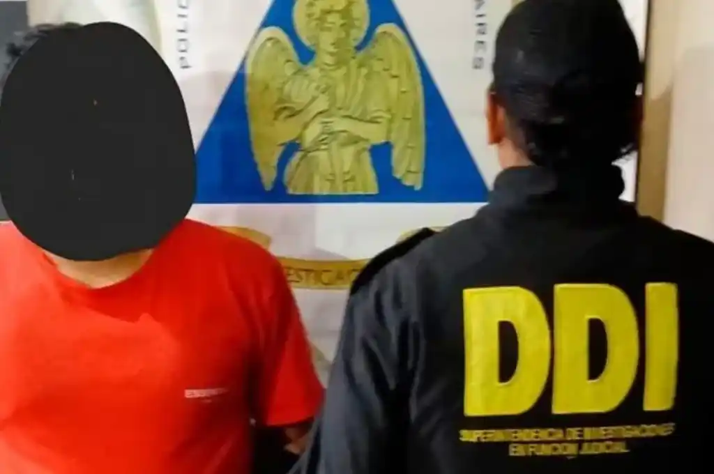 La detención del sospechoso.