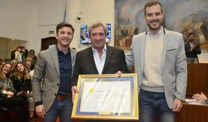 El Concejo distinguió a Guillermo Tepper