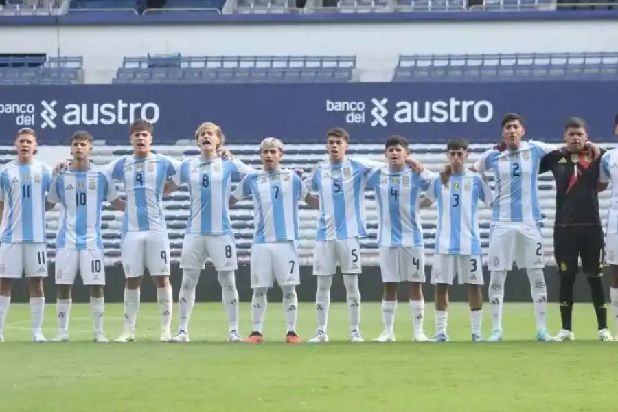 La Selección Argentina debuta en el Sudamericano Sub 15