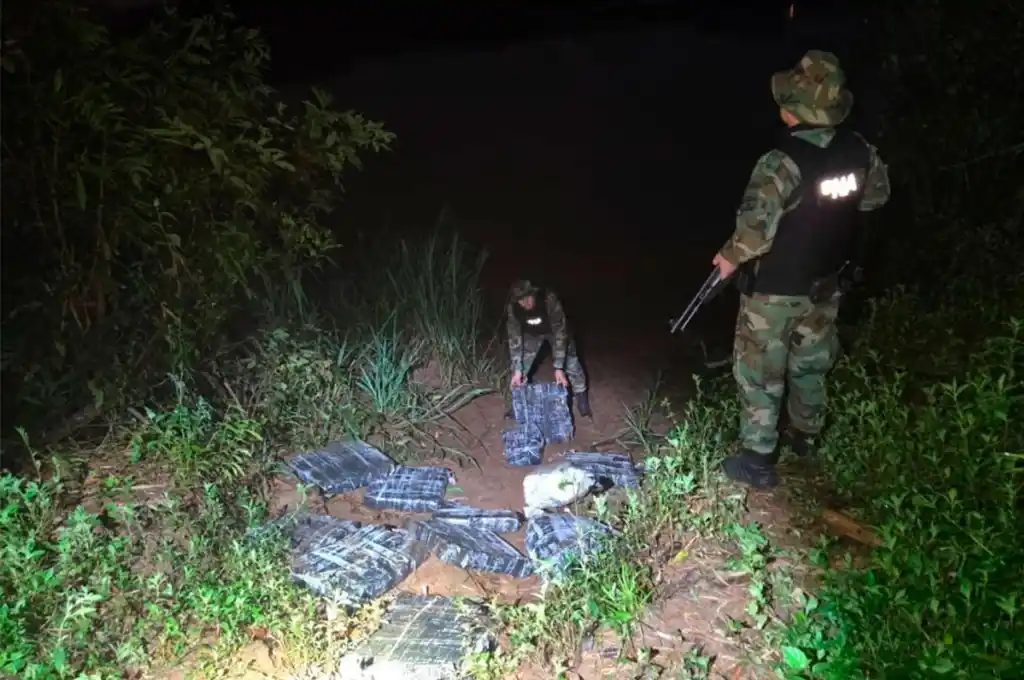 Prefectura secuestró 173 kilos de droga y fentanilo en el río Paraná