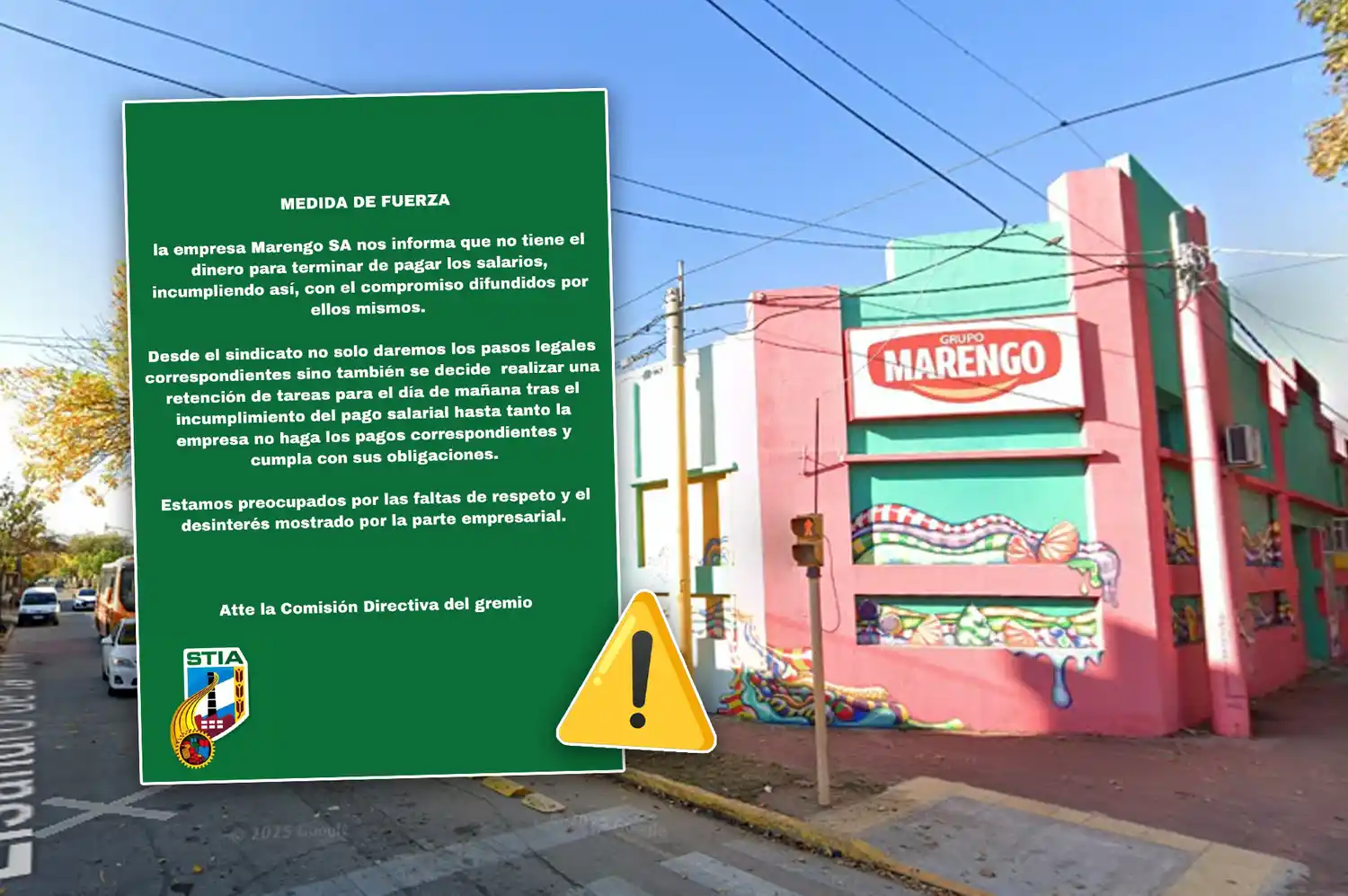 Trabajadores de Marengo se habían movilizado en enero pasado para visibilizar la crítica situación de Marengo.