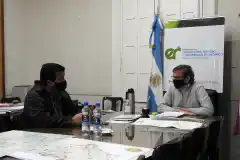 Obras: Bahillo y Casaretto evaluaron prioridades