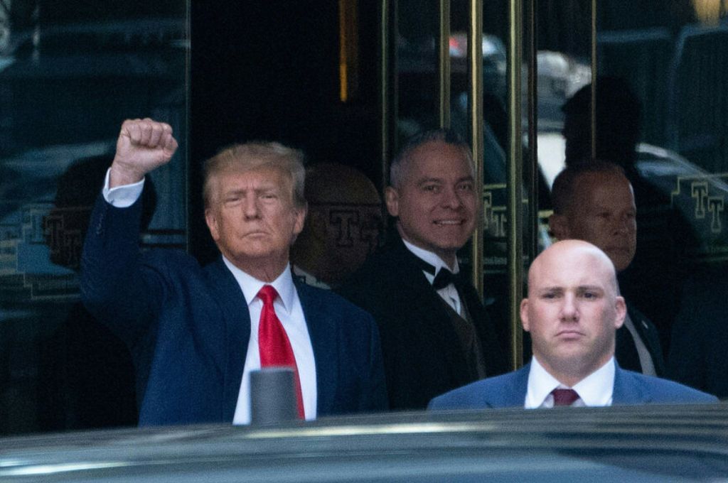 Donald Trump se declaró “no culpable” de 34 delitos y quedó libre