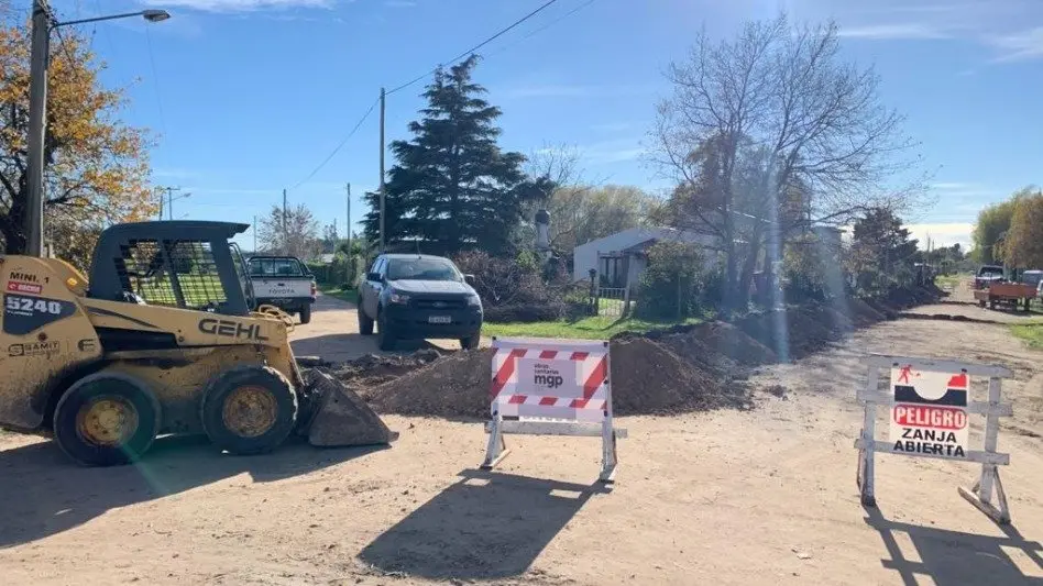 Zona Norte: se trabaja en la ampliación de la red de agua