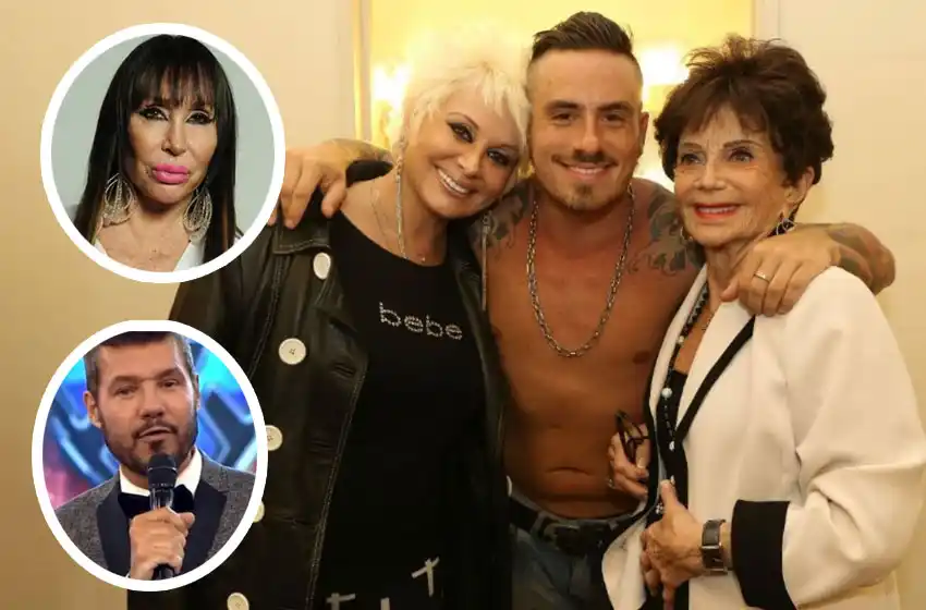 Los mensajes de Moria y Tinelli a Carmen y Fede Bal