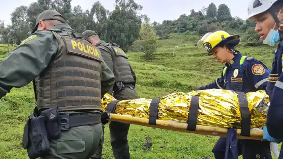 Rescatan anciano que estuvo perdido en los bosques antioqueños