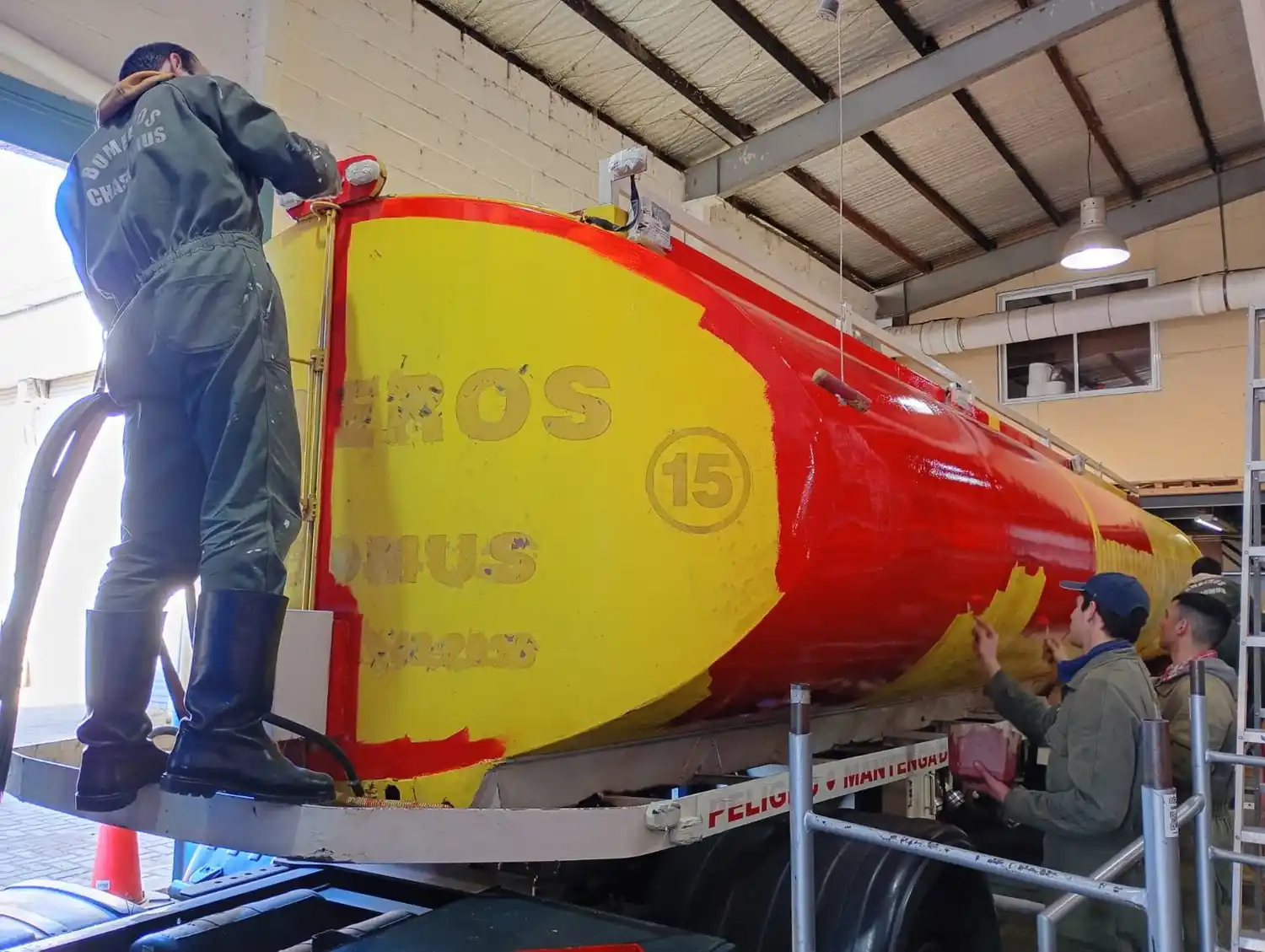 Los Bomberos de Chascomús renuevan su Unidad 14 con trabajo propio