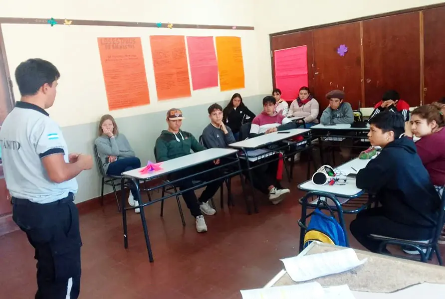 Educación vial en Lobería