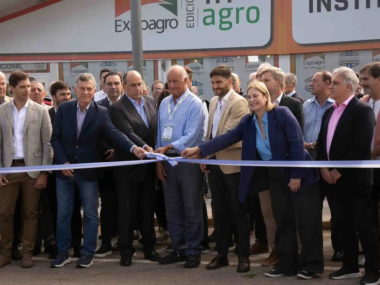 La presencia política en la apertura de EXPOAGRO