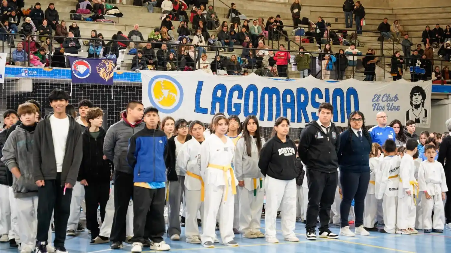 encuentro regional de artes marciales en Pilar,