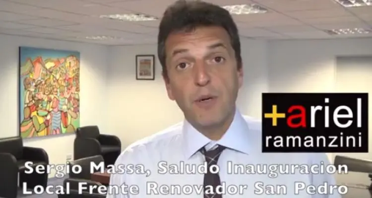 Mensaje de Sergio Massa “para todo los sampedrinos”
