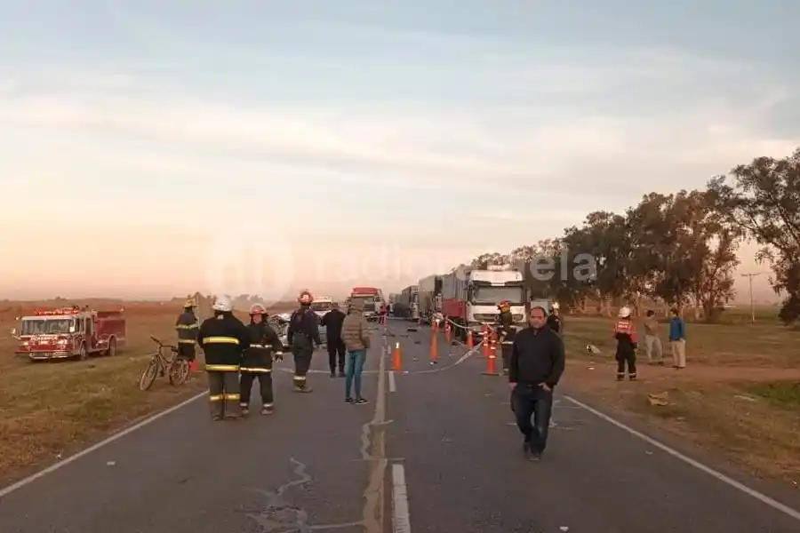 Tragedia en la ruta 34: una familia que venía a Rafaela sufrió un accidente  y una persona perdió la vida