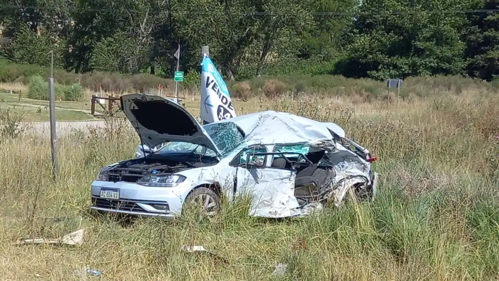 Trágico choque en ruta 74