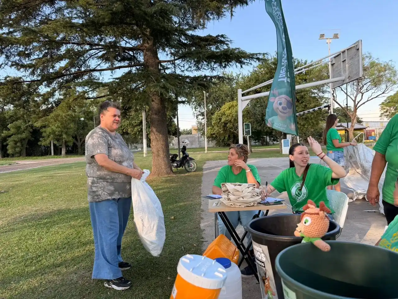 voluntario reciclar venado - 1