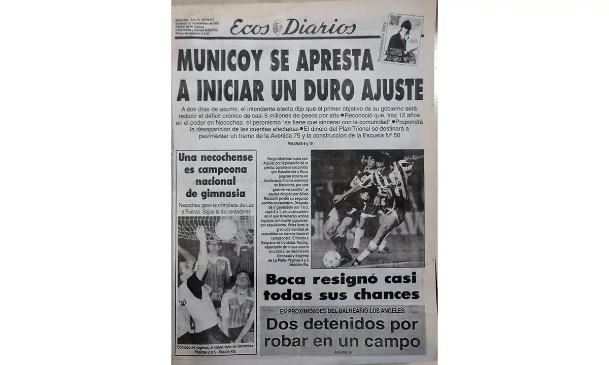 Domingo, 10 de diciembre de 1995