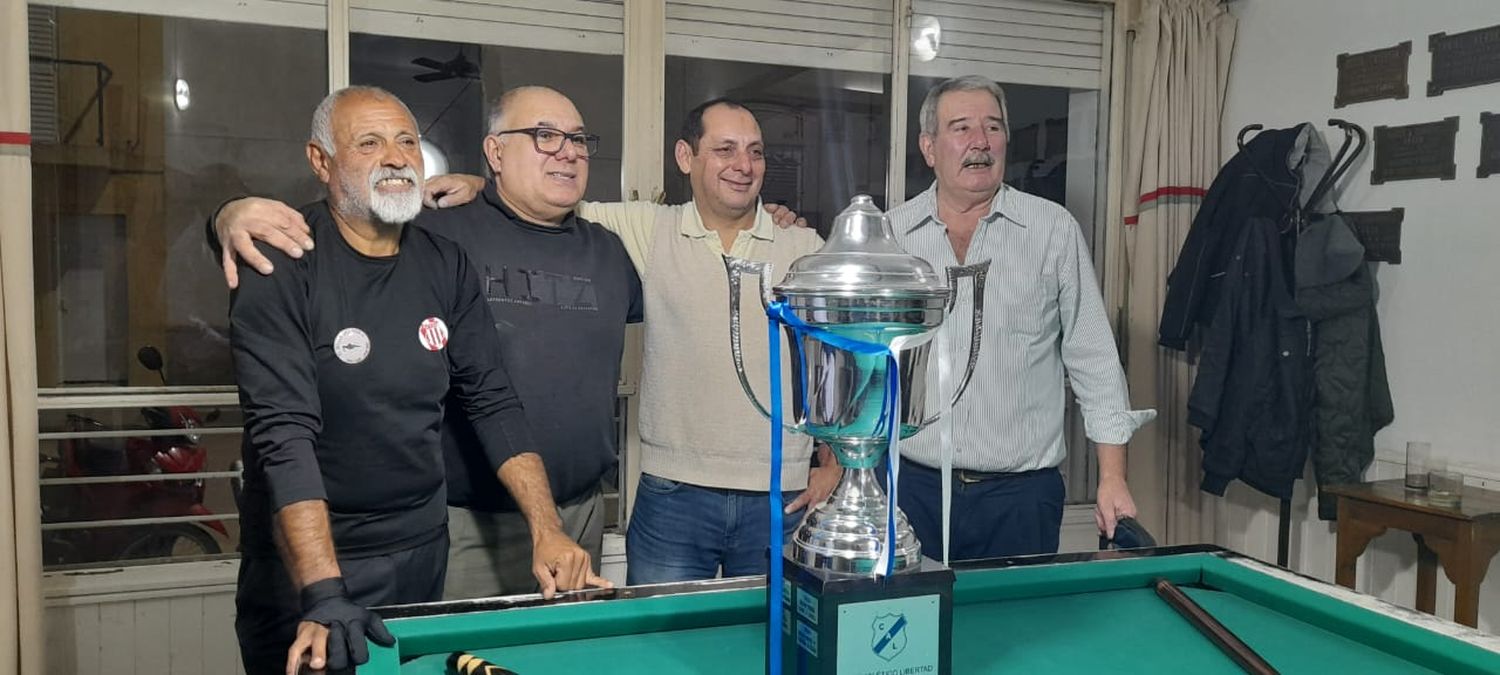 Casín (5 Quillas) Barrio Norte "C" obtuvo la cuarta edición de la Copa Challenguer "Pedro Perchivale"