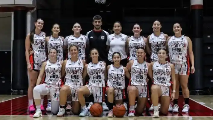 El plantel de Quilmes para esta competencia. Foto: Bernardo Rolón