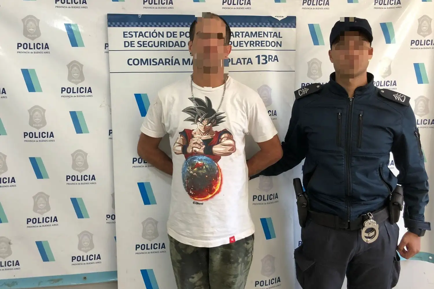 El individuo había forzado un portón para ingresar a la finca.