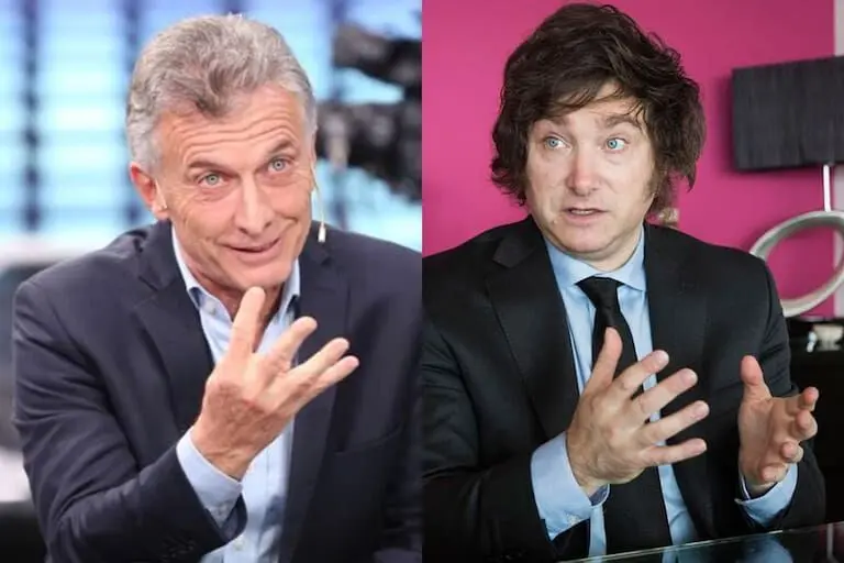 Macri apostó todo a Milei en el balotaje.