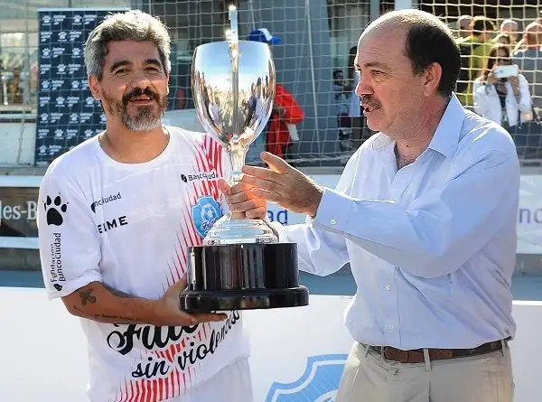 Las glorias del fútbol se juntaron en Mar del Plata