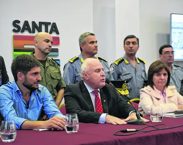 Lifschitz y Bullrich afirman que Rosario está mejor en seguridad