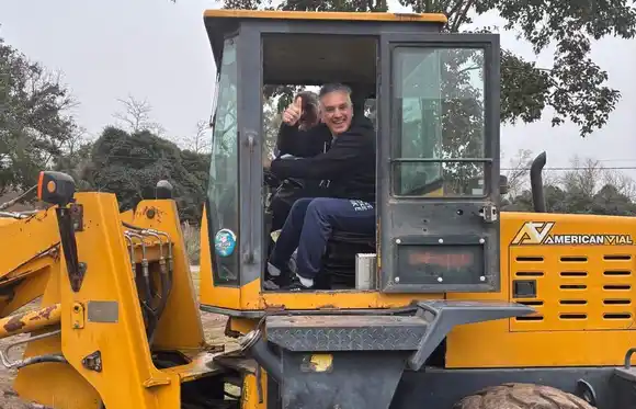 Marcelo González caminará 404 kilómetros para reconstruir Mar del Plata con la fuerza de la topadora