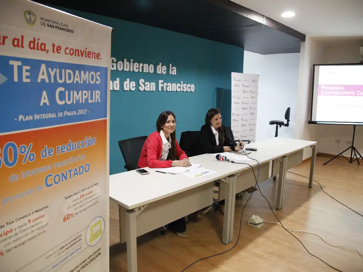 Presentaron  "Contribuyente Cumplidor" el nuevo plan de beneficios tributarios de la municipalidad
