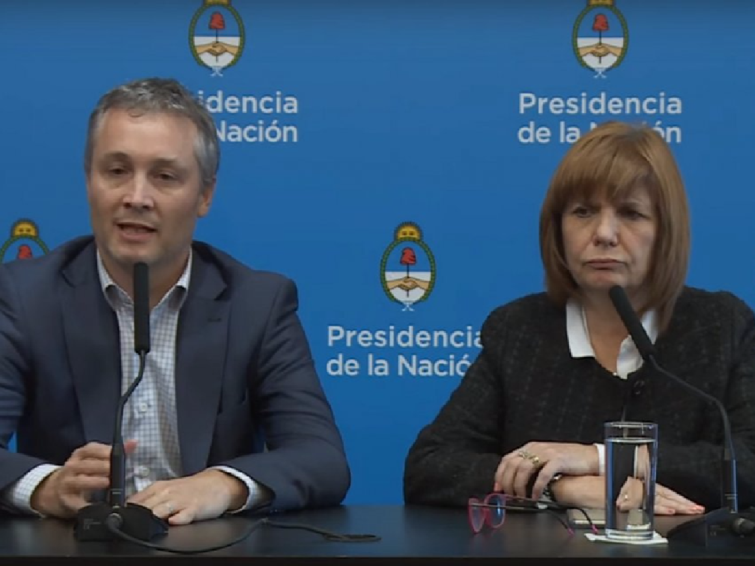 "No hay un hilo conductor" detrás de las amenazas, afirmó Bullrich