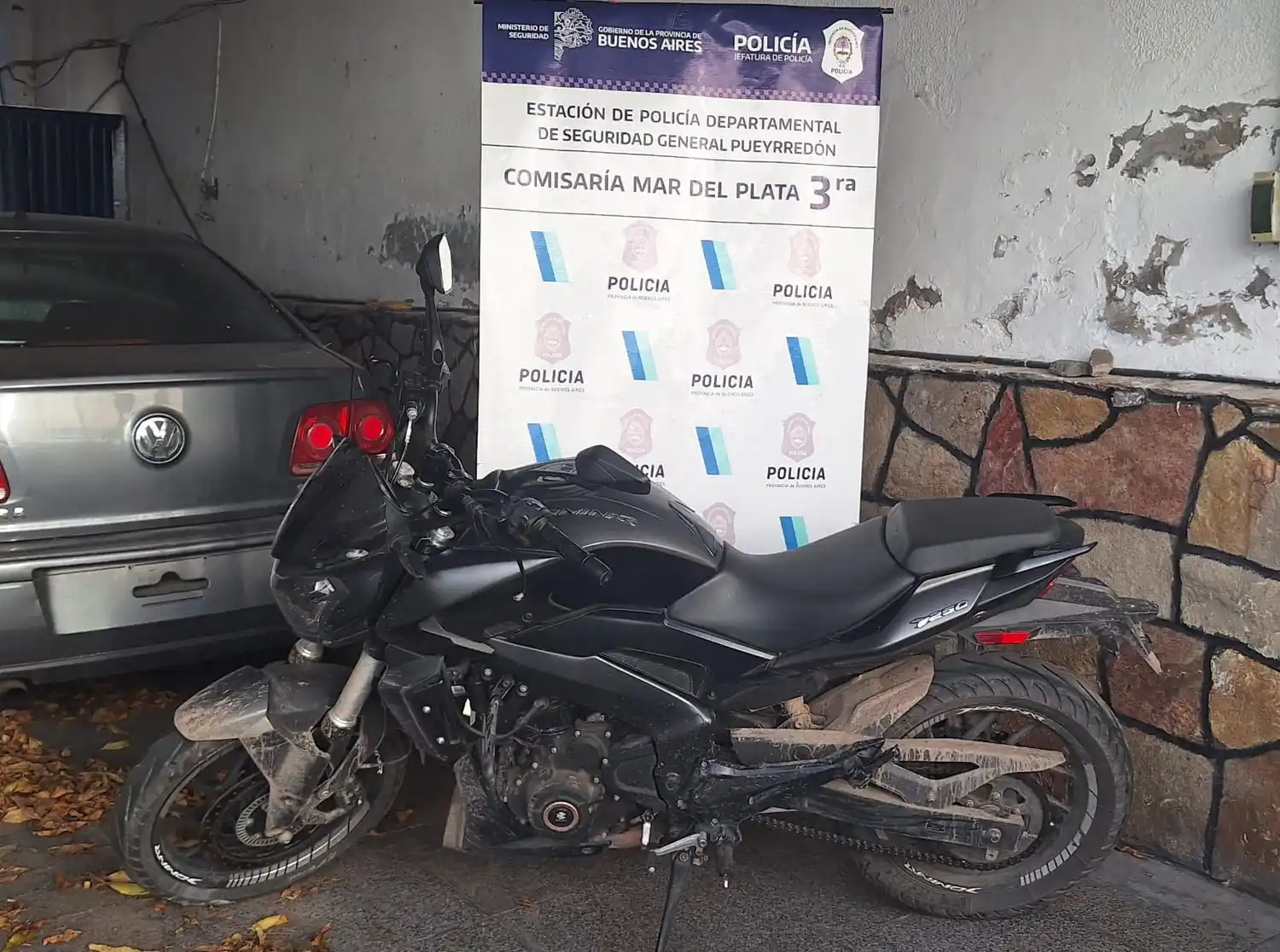 Recuperaron una moto que había sido robada el lunes