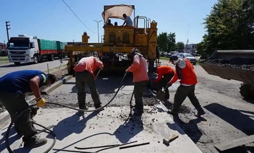 Avanzan los trabajos en la Ruta Provincial 24