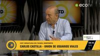 El reclamo por el estado de las rutas