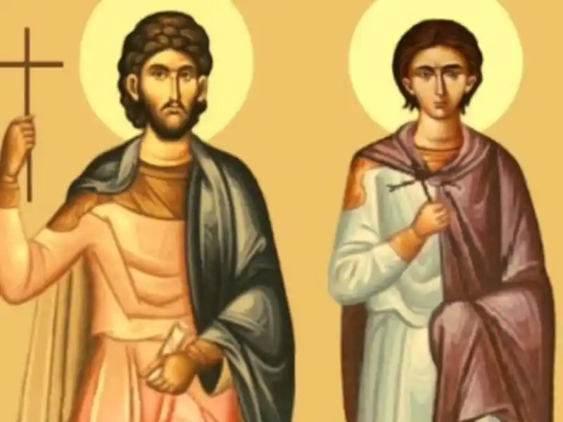 El 11 de septiembre se celebra la festividad de los santos Proto y Jacinto.