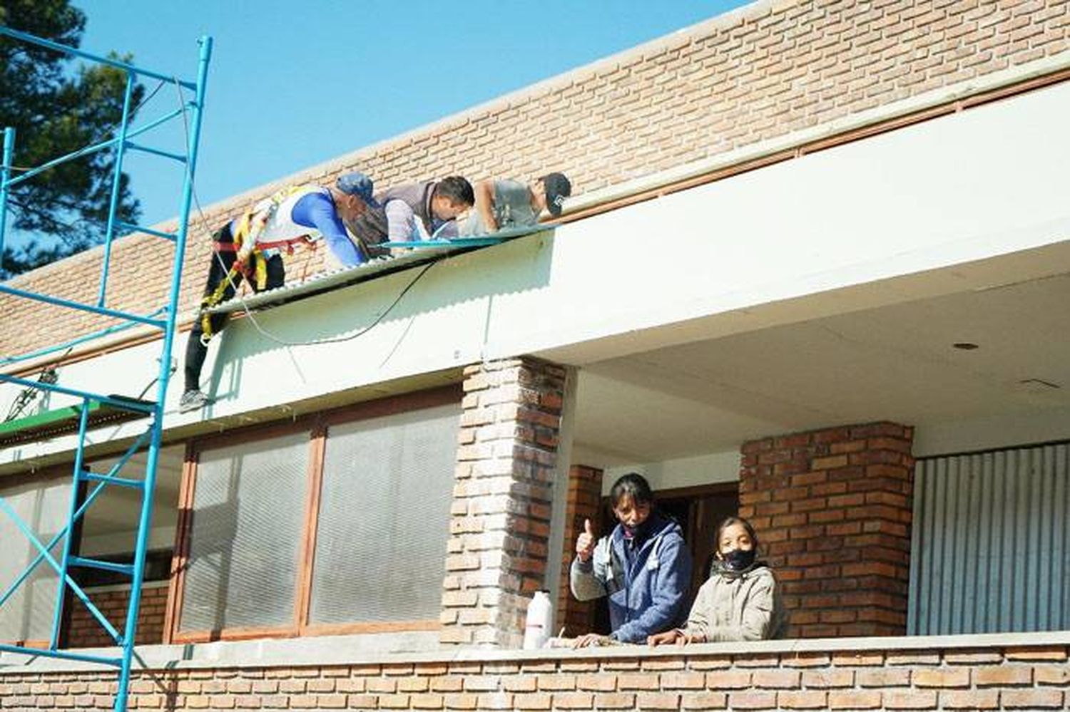 Reacondicionan las instalaciones de la  Escuela Agrotécnica Manuel Calderón