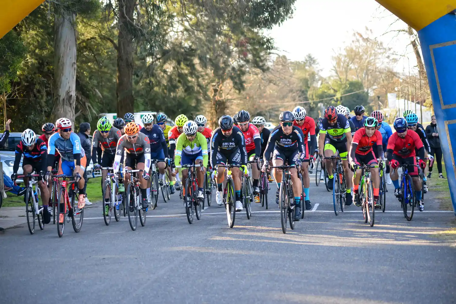 Se realizó con éxito la última fecha del torneo de invierno de ciclismo en Chascomús